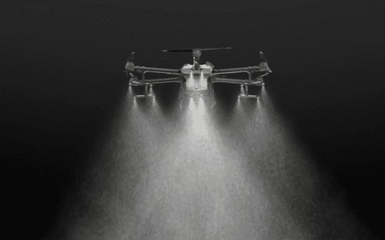 DJI AGRAS T30 Spraying